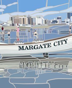 Margate City Beach Scene