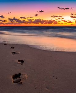Footsteps At Sunrise