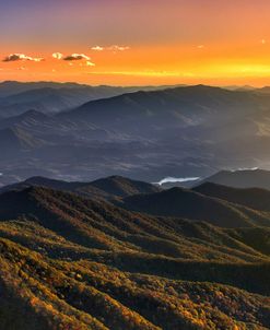 Smoky Mountains Sunset