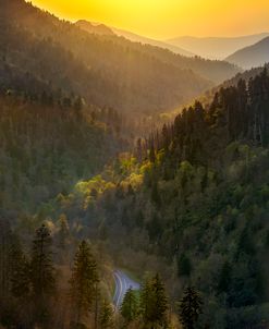 Sunset Valley In The Smokies