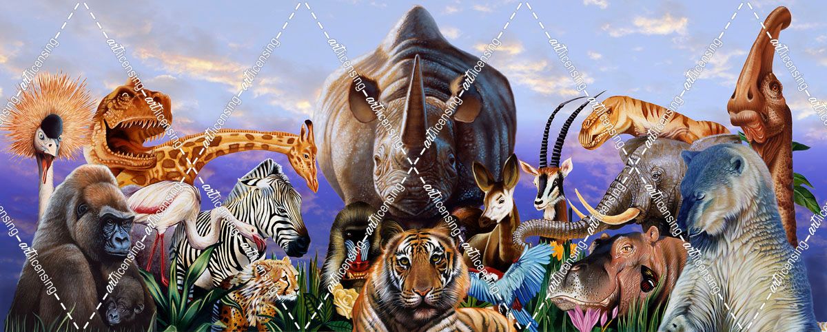 Animal Collage 6