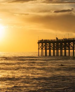 Crystal Pier Sunset