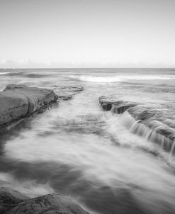 Cascade In Monochrome