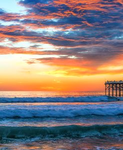 Fire Over Crystal Pier