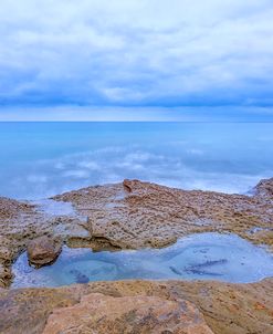 Tide Pool Above The Sea