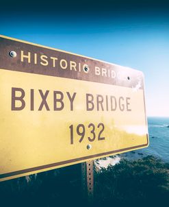 Bixby Bridge In Vintage