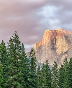 Half Dome After Sunset