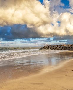 Storm Clouds Above The Jetty