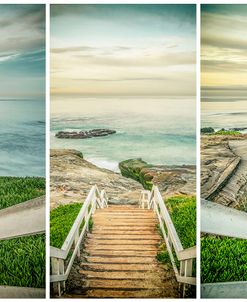 Down To The Serene Sea Triptych