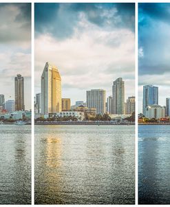 Three Skylines Triptych