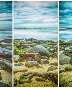 Rock Sea Sky Triptych