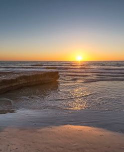 A Flat Rock Sunset