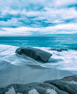 Stormy Coast At Windansea Beach