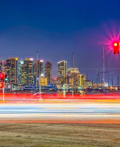 San Diego Skyline Streaks 1