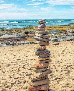 Stacked At Sunset Cliffs San Diego