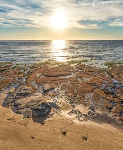 Puzzle Pieces On The Coast