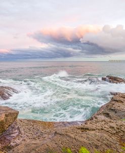 Sunrise And Surf, San Diego