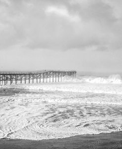 Wintry Morning At Crystal Pier