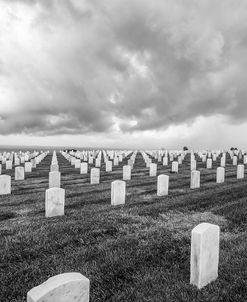 Place Of Honor Fort Rosecrans Monochrome