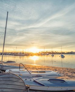 Sun Peeks Through At Mission Bay