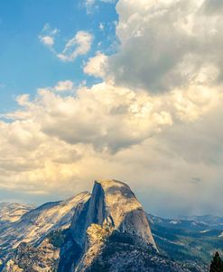 Heaven’s Light On Half Dome