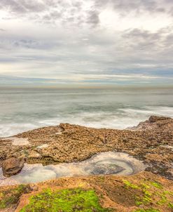 Little Tide Pool By The Sea