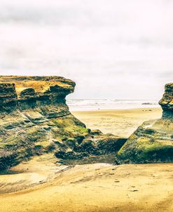 At Flat Rock Torrey Pines State Beach