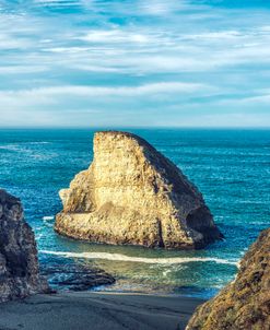 At Shark Fin Cove Santa Cruz Coast
