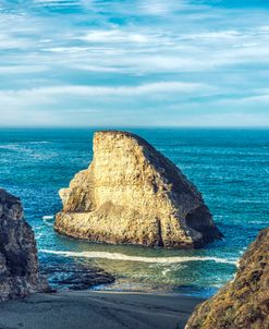 At Shark Fin Cove Santa Cruz Coast