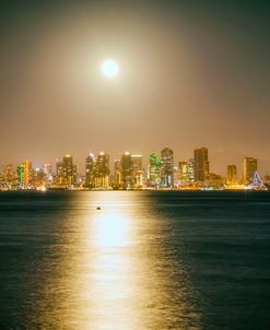 Golden Glow San Diego Harbor