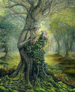 Dryad And The Tree Spirit