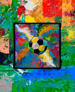 Window into the Soccer Universe Red and Green Football
