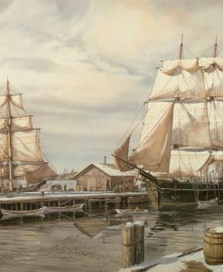 Drying Sails – New Bedford