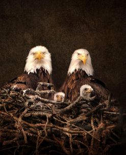 Family Is Forever Bald Eagles