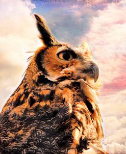 Majestic Great Horned Owl