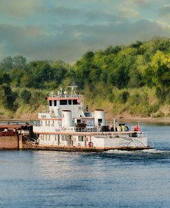 Barge On The River 2