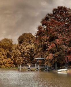 Graves Pond In Autumn