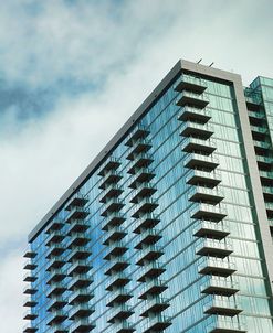 Glass Skyscraper In Nashville