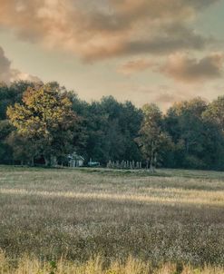 The Old Farm At Sunrise