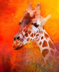 Colorful Expressions Giraffe