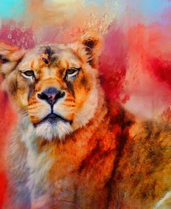 Colorful Expressions Lioness