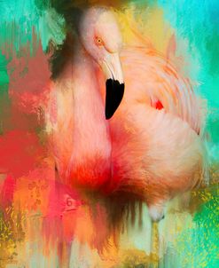 Colorful Expressions Flamingo