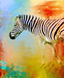 Colorful Expressions Zebra