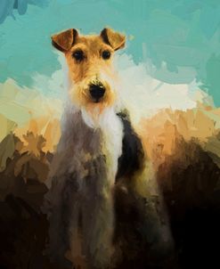 Fox Terrier On Alert