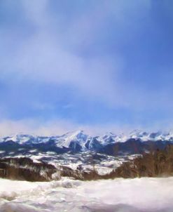 Overlooking The Mountains Of Colorado