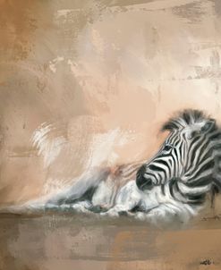 Zebra At Rest