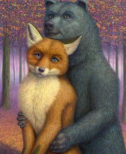 Fox and Bear Couple