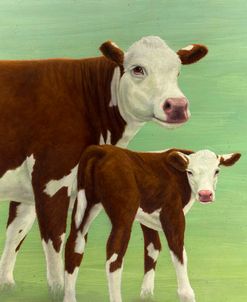 Mother and Child Cows