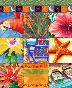 Tropical Quilt Mosaic