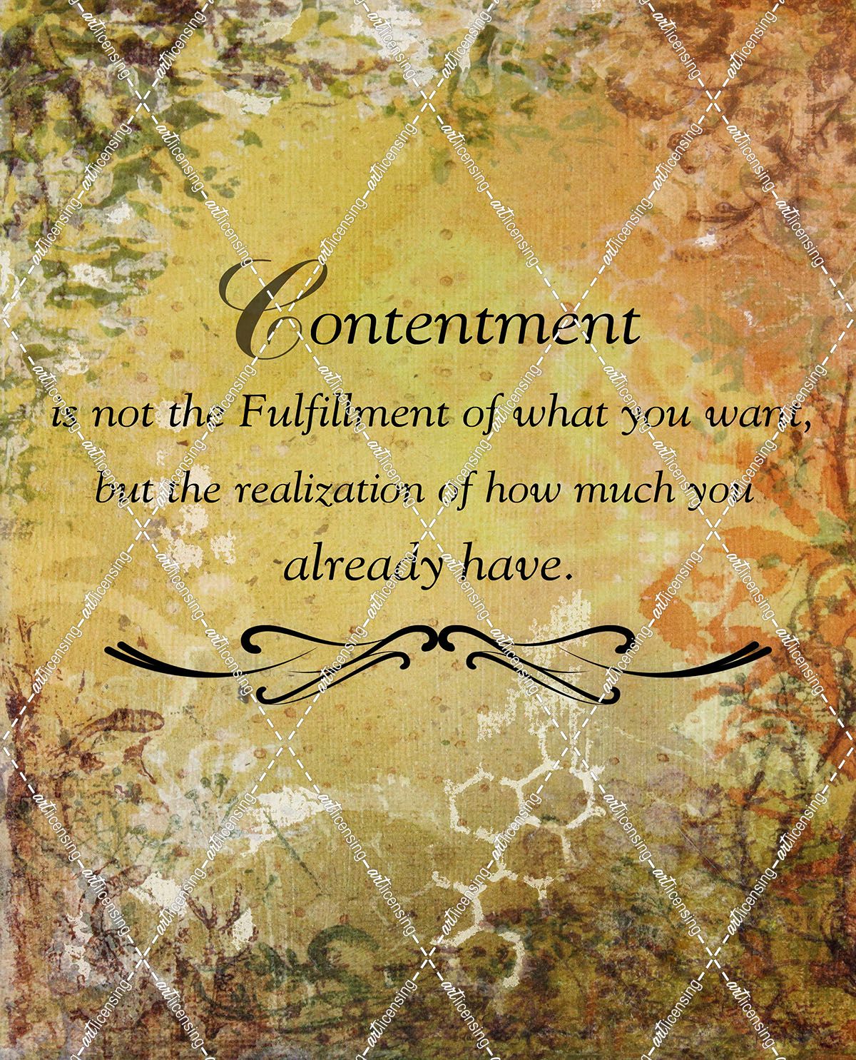 Contentment (earth theme)